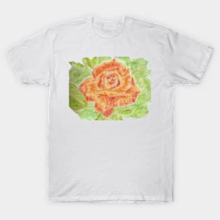 Orange rose T-Shirt